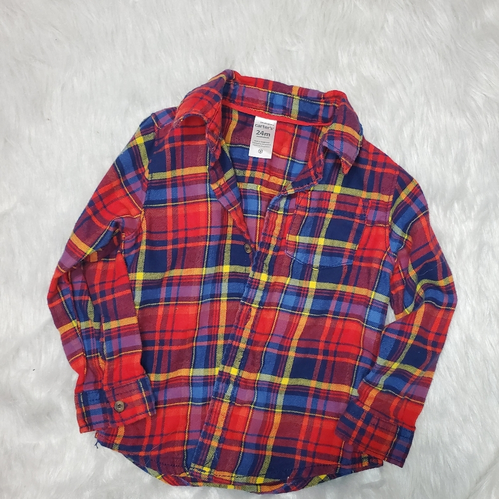 Carters Flannel shirt